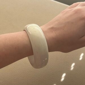 Vintage White Cuff Bracelet